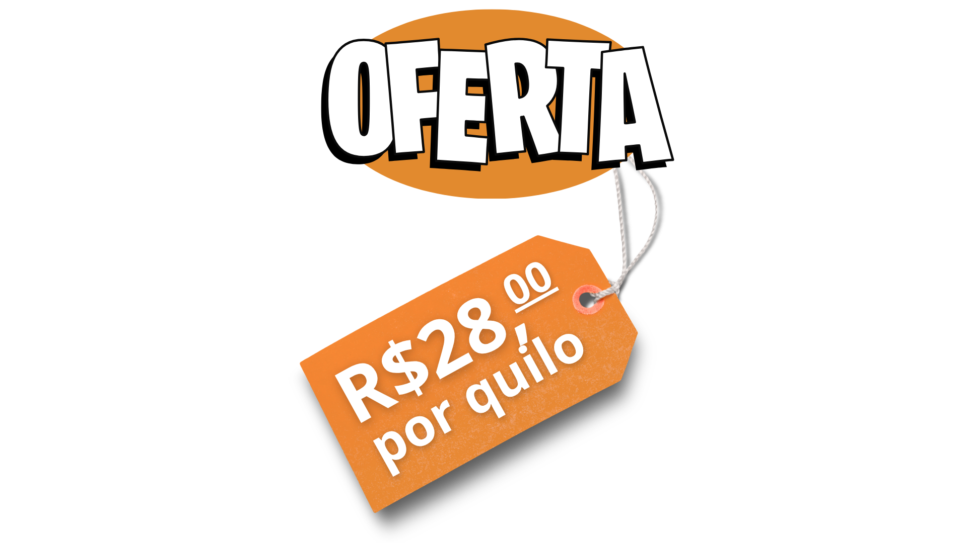 Camarão 18g por R$ 28,00 o quilo